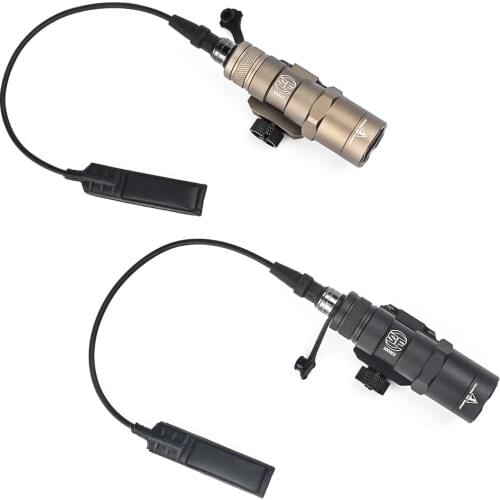 WADSN M300 M300B Mini Weapon Light Rifle Scout Light 520Lumens Airsoft Armas Torch Gun Pistol Flashlight for Outdoor Hunting