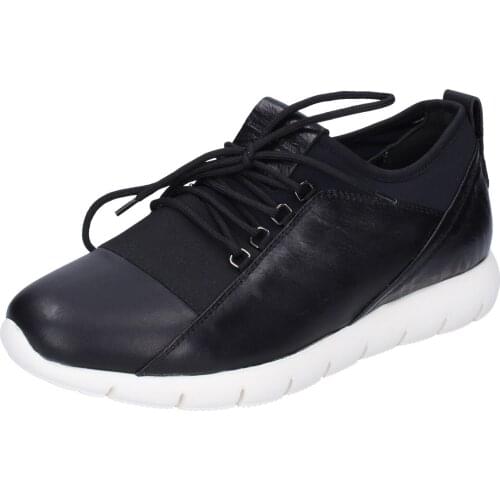 ALEXANDER SMITH mens Sneakers leather black