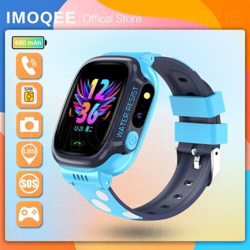 Smart Watch Kids GPS Wifi Positioning Tracker Waterproof Smartwatch childrens Video Call Phone Back Monitor Y92