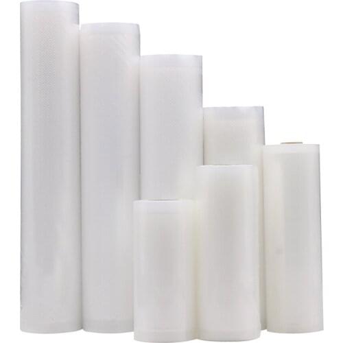 Food Grade Embossing Vacuum Plastic Sealing Bags Rolls To Keep Beef Fresh Kitchen Packaging Tools