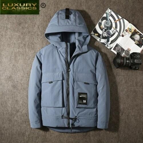 Size Winter Coat Plus Men Down Jacket Hiver Fashion Short Duck Down Jackets Hooded Fashion Winter Clothes Hiver 20