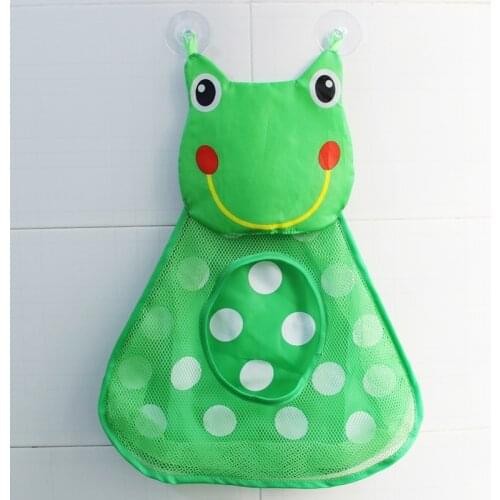 Baby Bathtub Toy Mesh Duck Storage Bag Organizer Holder Bathroom Folding Mesh Storage Toy for Children Baby Gift Toys for Boys