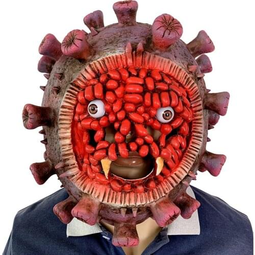 Halloween Scary Masks Latex Masquerade Ball Party Mask cosplay Costume props For Men And Women