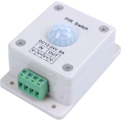 LED lighting Motion Activated Sensor Switch 12 Volt DC Passive Light Control