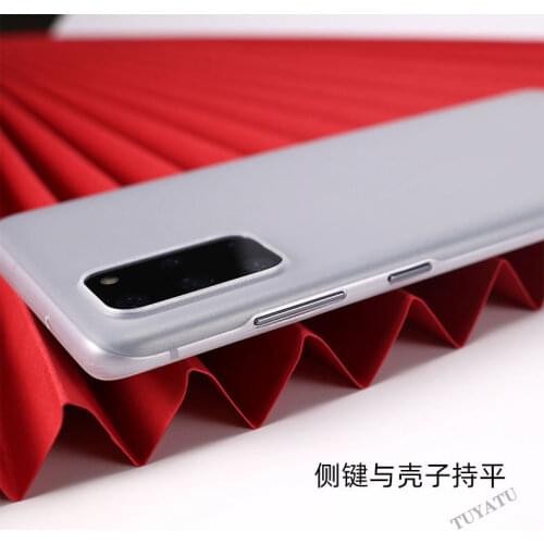 Ultra Thin Matte Phone Case For Samsung Galaxy S20 Plus Lens Full Cover Shockproof Frosted Cases