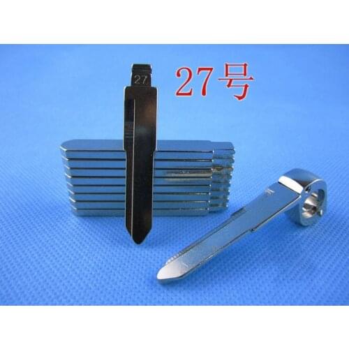27# Replacement Flip Remote Key Blade Car Key blank For Mazda Remote Key