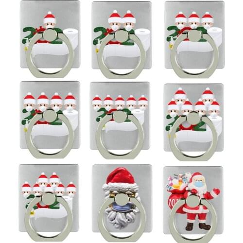 1pcs Christmas Mobile Phone Holder Ring Buckle Mobile Phone Ring Buckle Mobile Phone Holders