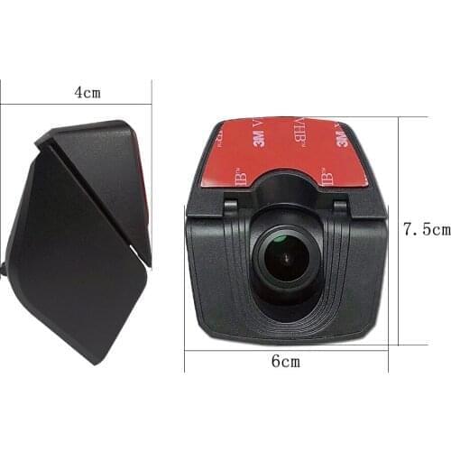 2 megapixel HD car mini mini hidden rear, front and rear views with external mounted cameras