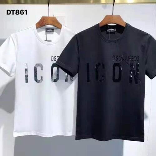 2021 Summer New Style DSQ2 Fashion Trend Advanced Printing Mens T-Shirt DT861