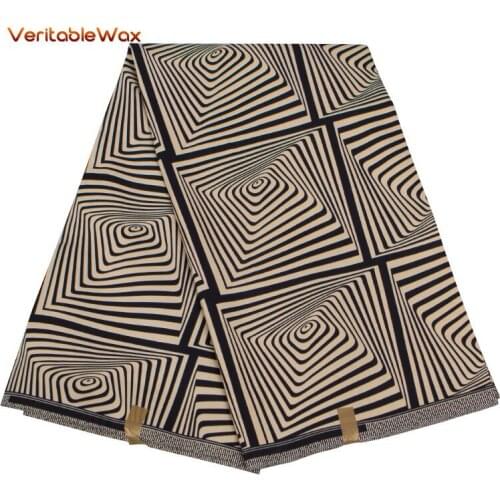 2020 Ankara Africa Printed Batik Fabric Real Wax Patchwork Sewing Dress Material Artwork Accessory 1Yard 100% Polyester FP6398