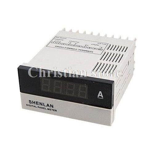 3 1/2 Red LCD Digital Amp Panle Meter Current Testing Gauge DC 2A