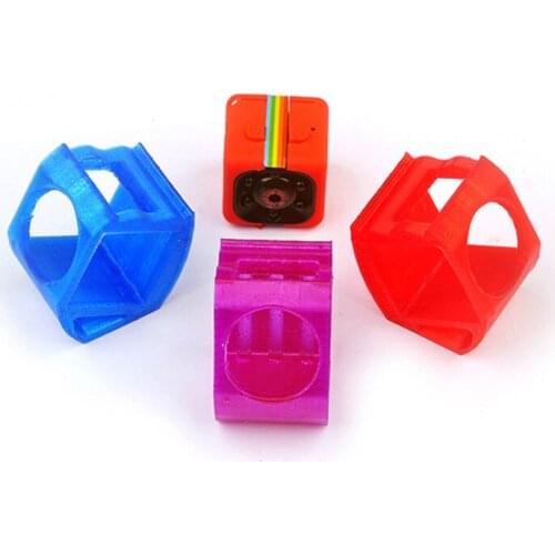 3D Printer TPU Camera Mount For SQ11 1080P Camera Damping 30 Degree Elevation Angle 7.2g RC Drone Mini Cam Cover Protector