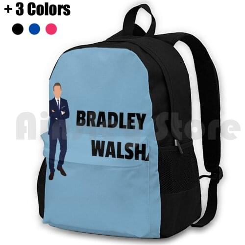 " Bradley Walsh "-Original Bradley Walsh Fan Art Outdoor Hiking Backpack Waterproof Camping Travel Bradley Walsh Itv The Chase