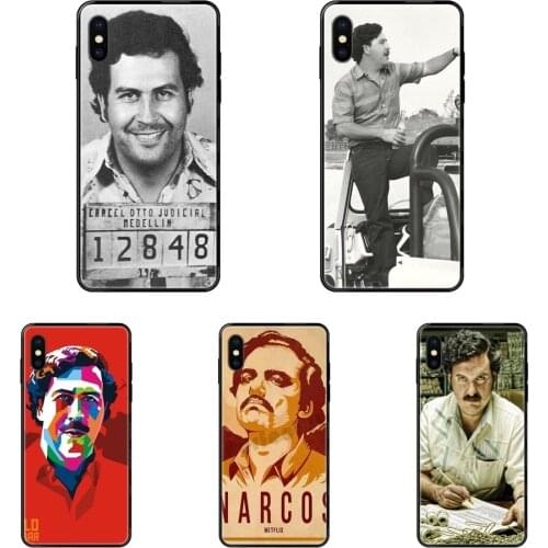 Black Soft TPU Capa Cover Case Pablo Escobar Lovely Discount Youth For Huawei Honor 6A 7A 7X 8C 8X 9 9A 9I 9X 10 10I 20 20I 20S
