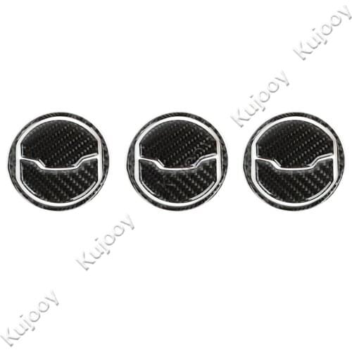 For Ford Mustang 2015+ Car Dash Air Outlet Vent Ring Decor Frame Cover Sticker Trim