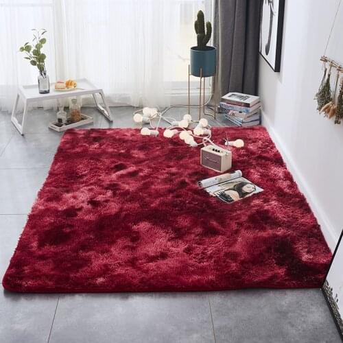 Living Room Carpet Modern Super Soft Fluffy Large Shaggy Rug Non-Slip Plush Furry Fur Area Rug Home Decorative Capet Nursery Rug