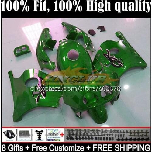 Injection For HONDA CBR 250 250RR 1990 1991 1992 1993 1994 43CL.205 CBR250RR MC22 CBR250 R RR 95 96 97 98 99 Fairing ALL Green