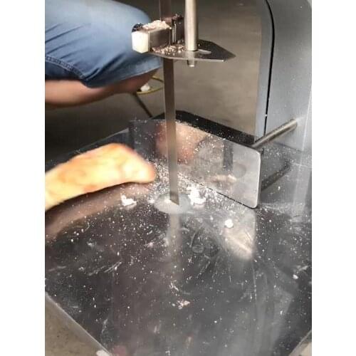 Meat cutting machine bone saw chicken cutter machine