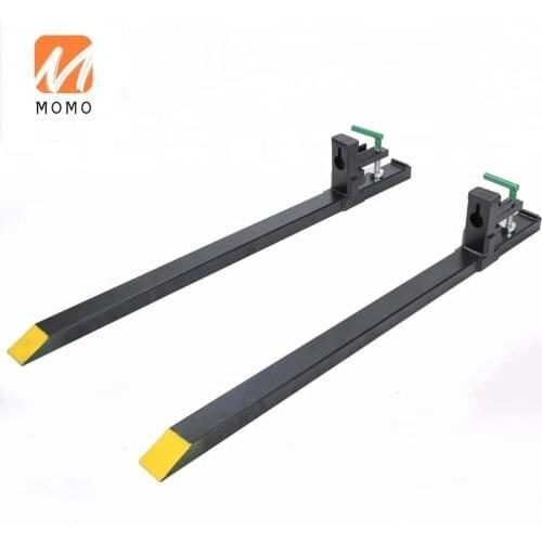 Duty Clamp on Pallet Fork 1500lbs capacity Loader Bucket Skidsteer Tractor Heavy