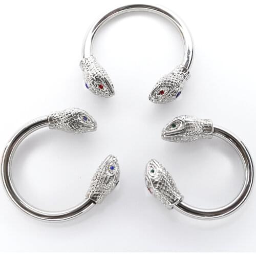 Artistic Metal Male Snake Cock Penis Ring Stainless Steel Fetish Toy Chastity Device Glans Rings Male Delay Ejaculation Sex Toys