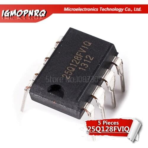 5pcs W25Q128FVIQ 25Q128FVIQ DIP8 laptop p new original