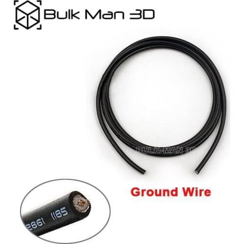 1 Meter / 5meters Ground Wire 300V tinned copper wire with Lead-free PVC insulation sheath