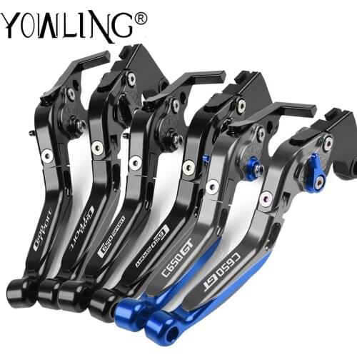 For BMW C600SPORT C650SPORT C600 C650 SPORT GT C650GT C 600 650 Motorcycle CNC Adjustable Folding Extendable Clutch Brake Levers