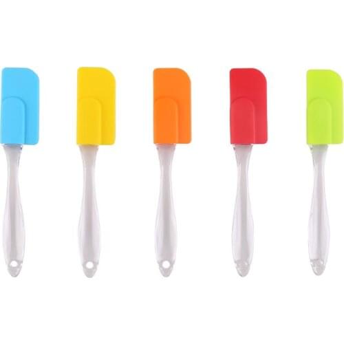 Silicone Spatula Baking Scraper Cream Butter Spatula Cooking Cake Brushes Kitchen Pastry Tools LX9261
