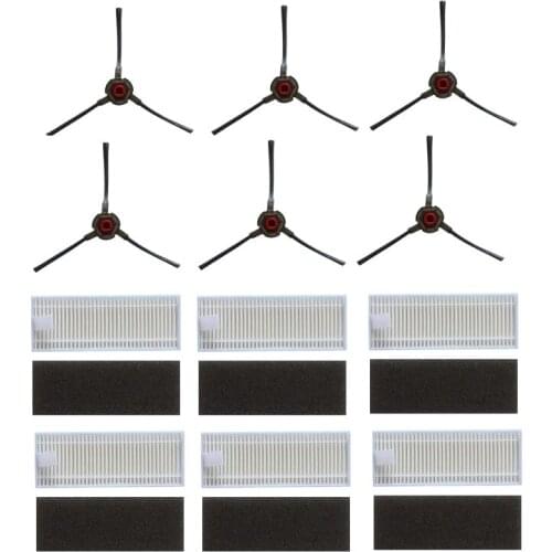 Filter Filter Elements Side Brush Sweeping Robot Replacement Parts for Ecovacs DEEBOT N9+ Sweeper Parts