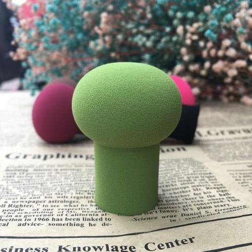 1PC Mushroom Head Puff Round Head Makeup Sponge Egg Puff Soft And Delicate Makeup Egg Foundation Cream Cosmetic Powder Puff