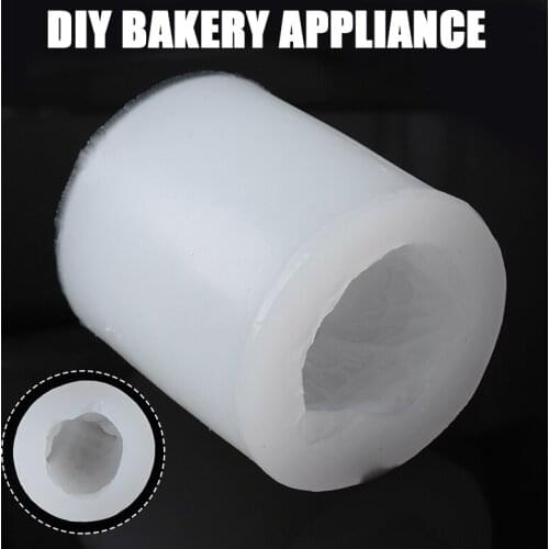 3D Owl Shape Candle Mold Food Grade Silicone Mold Handmade DIY Fondant Cake Making Soap Mould Tool 5.5x6cm