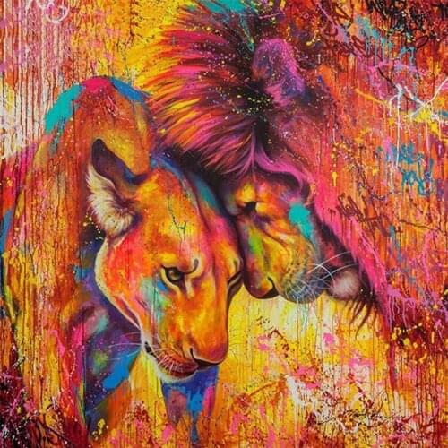 5d Diamond Painting Lion King Diamond Embroidery Animal Rhinestones Pictures Diamond Mosaic Diy Handicraft Home Decor