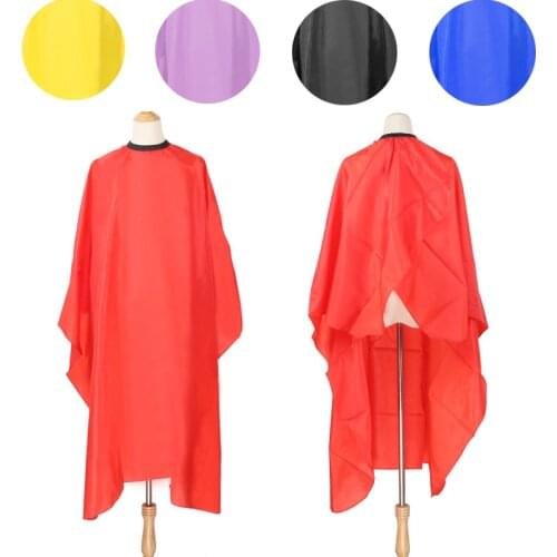Antistatic Hairdresser Apron Hair Cut Cape Hairdress Gown Cape Hair Salon Barber Waterproof Haircut Styling Cover Barber Apron