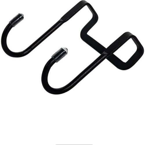 Black Stainless steel Double S Hook Storage Hangers Bathroom Organizer Accessories kitchen Hanging hooks