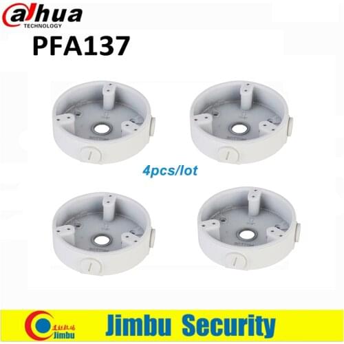 Dahua CCTV bracket PFA137 4pcs/lot Water-proof Junction Box IP Camera Brackets Camera Mounts CCTV accessory