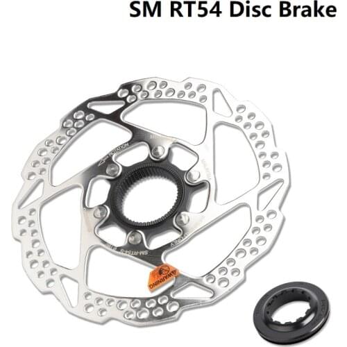For SHIMANO Disc Brake Rotor SM RT54 CENTER LOCK SUIT Mountain Bikes Disc RT54 DEORE 160MM 180mm MTB Bike Aceessories