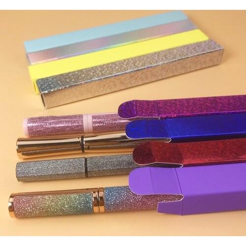 Elyco Silver/Gold/Pink/Shiny Eyeliner Packaging Paper Box Lipstick Pen Package Box Eyeliner Gift Box