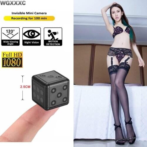 HD 1080P SQ16 Mini Camera Video Recorder Infrared Night vision Detection Micro Cam 360Degree Rotation Digital Camcorder