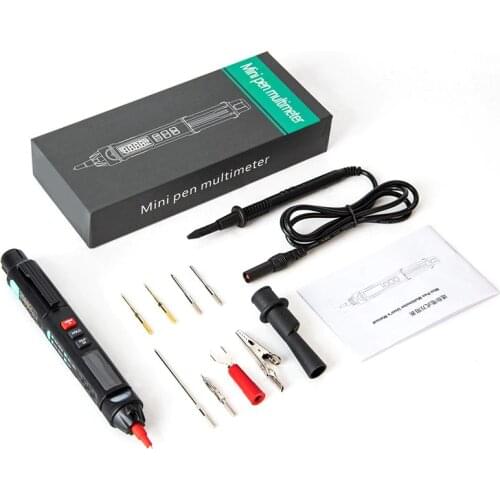 ANENG A3007/ A3008 Pro 3 In 1 Smart Multimeter+Voltage Test Pen&Phase Sequences 6000 Counts True RMS With LCD Backlight Meter