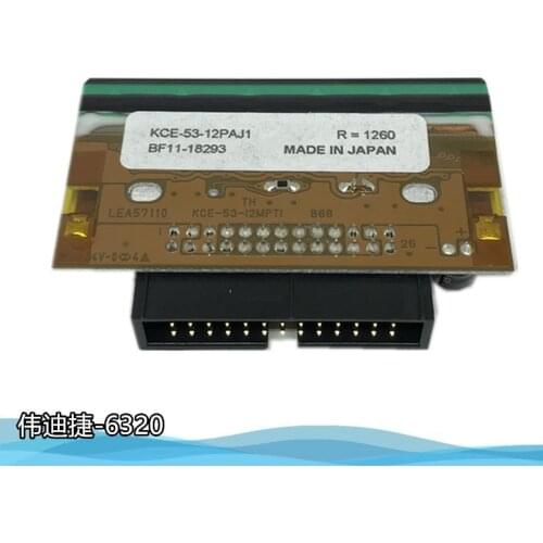 Print head barcode printer printer head For VIDEOJET 6320 special printhead KCE-53-12PAJ1-ZPH Printhead