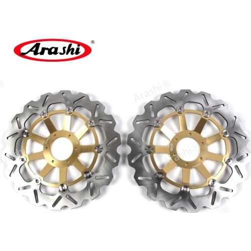 ARASHI CNC Front Brake Rotors Disks Brake Disc For HONDA CBR919RR 919 1998 CBR919 CBR 919 RR 98 Accessories Motor Part