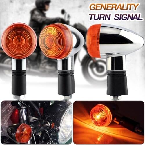 Motorcycle signal light Universal 12V Halogen turn signal Moto turn signal Indicator Light Front Back Flashing Light Moto parts