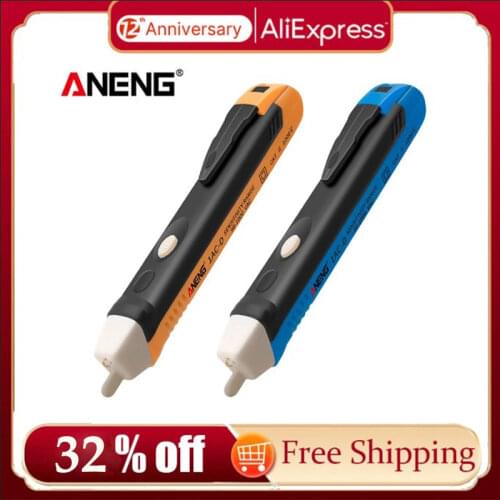 Voltage Tester Pen Electric Indicator Non-Contact 90-1000V Socket Wall AC Power Outlet Voltage Detector Sensor Tester Pen LED