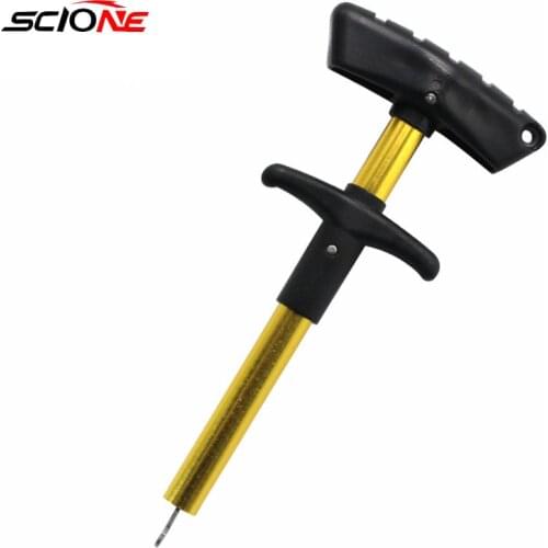 24 CM / 17 CM Aluminum Alloy Fishing Hook Remover Portable T-Shaped Hook Remover Fishing Tool Accessories X587G