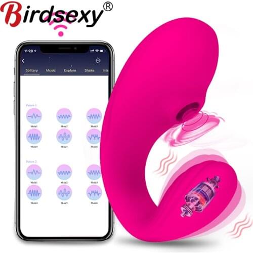 Bluetooth Vibrator Sex Toys for Women Wireless APP Control Dildo Vibrating Egg G spot Clit Stimulator Female Vibrator for Couple