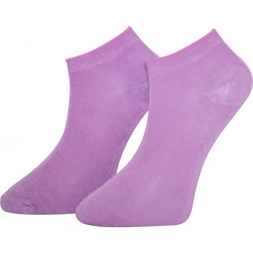 Adabella 6 Double Lilac Women Bamboo Seamless Socket Short Socks