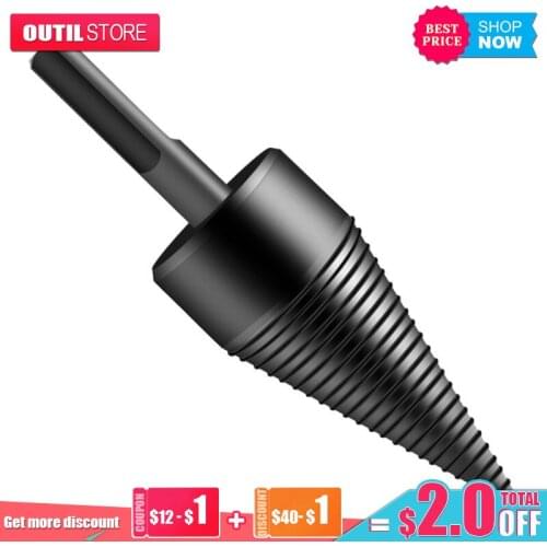 1 Piece Round/Hexagonal /Triangular Shank Of 32mm/42mm HSS Divider Drill Bit Split Cone Drill Bit