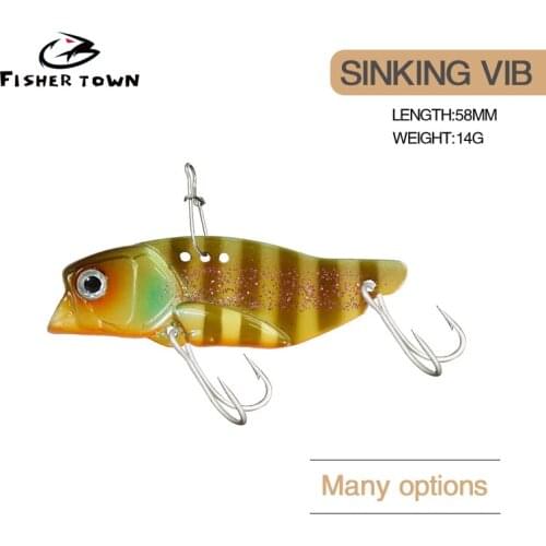 14g Japanese Sinking Fishing Lure Lipless Crankbaits Hard Artificial VIB Vibration Bait All Depth Winter Ice Fishing Tackle