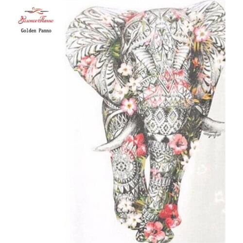 5D DIY Diamond Painting Elephant Diamond Mosaic Picture Of Rhinestone Flower Diamond Embroidery Cross Stitch Home Decor 12