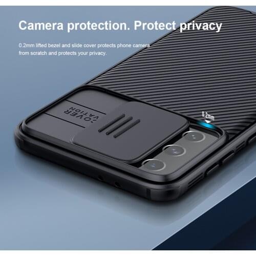NILLKIN For Samsung Galaxy S21 S21+ Plus Case CamShield Pro Case Slide Camera Protection Case For Samsung S21 Ultra Lens Cover